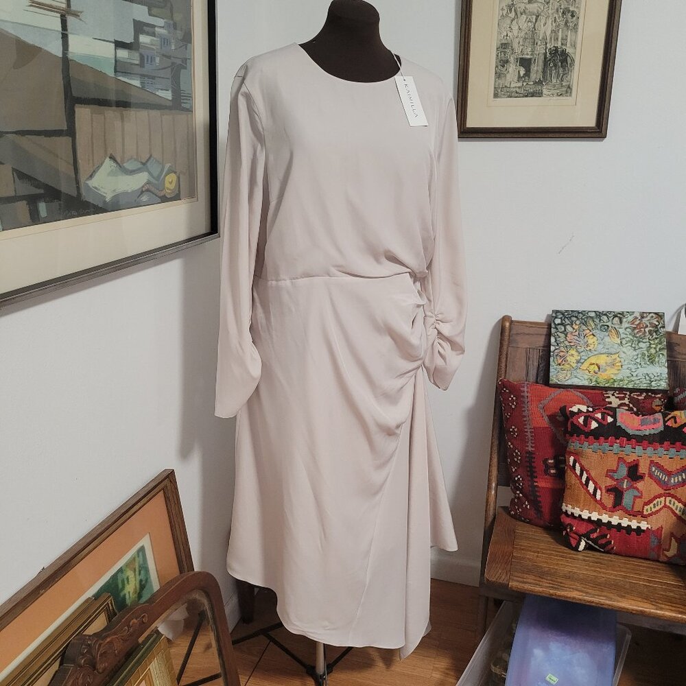 NWT Kaimilla Cream Evening/Party/Bridal Dress Size 1X